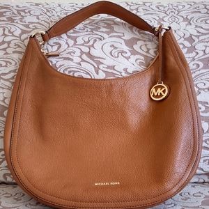 Michael Kors Leather Shoulder Bag Purse.